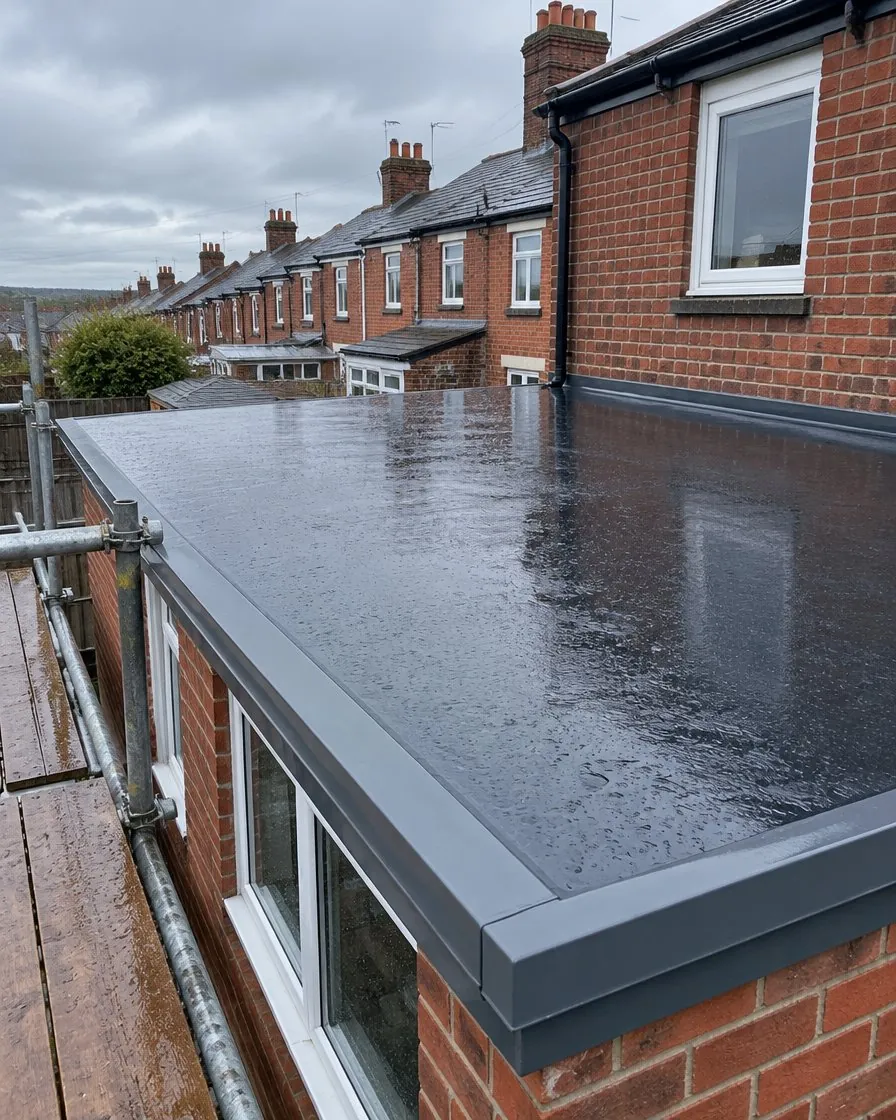 EPDM rubber roofing in Mevagissey