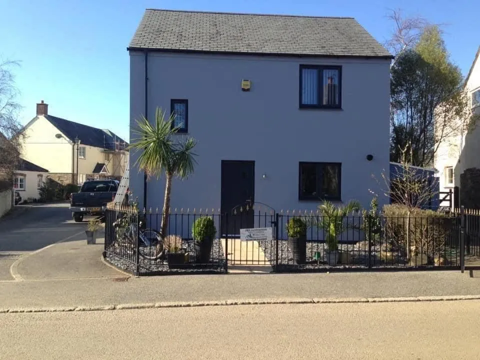 Finished exterior painting and roofline work in Mevagissey
