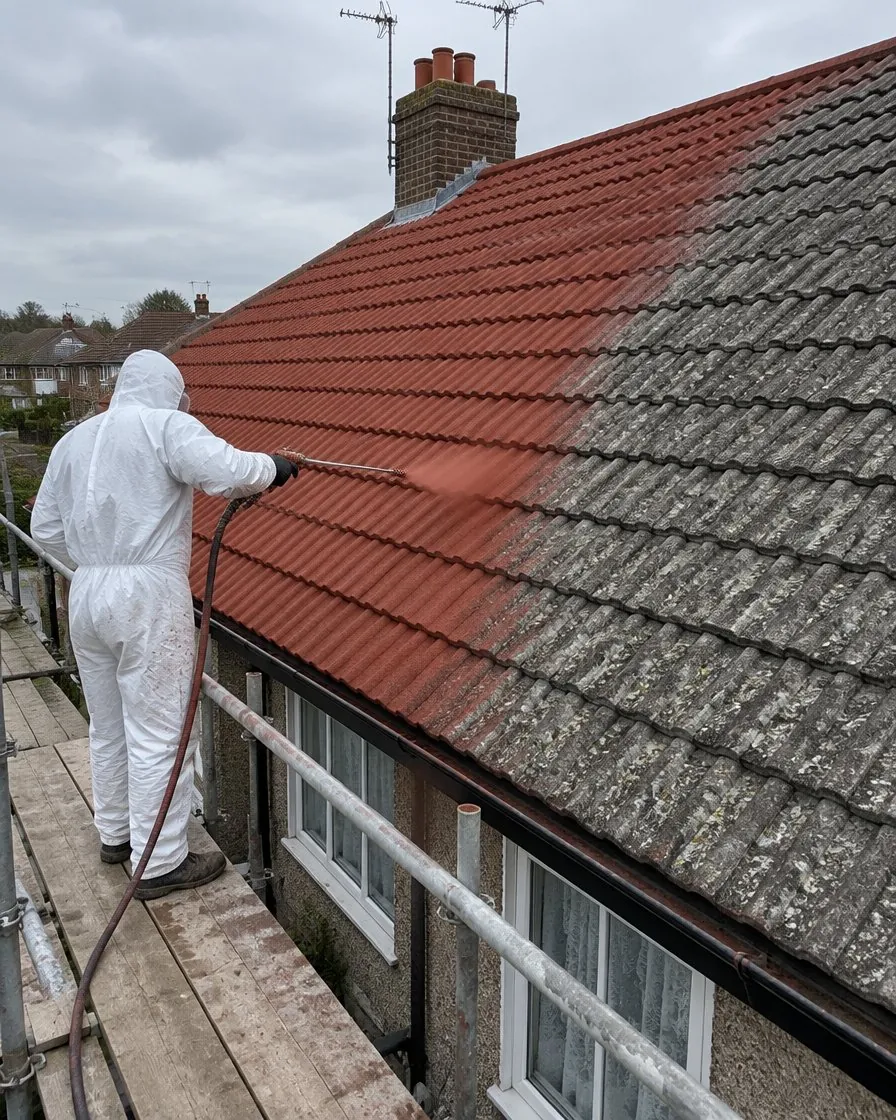 Roof painting and coating in Mevagissey